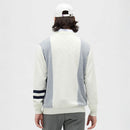 ベストスポーツ Munsingwear（マンシングウェア）製品。Munsingwear ロゴインターシャクルーネックセーター 25FW MG5FST80M