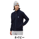 ベストスポーツ Munsingwear（マンシングウェア）製品。Munsingwear 防風裏地付きフルジップ地柄セーター 25FW MG5FST81M