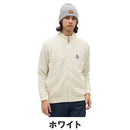 ベストスポーツ Munsingwear（マンシングウェア）製品。Munsingwear 防風裏地付きフルジップ地柄セーター 25FW MG5FST81M