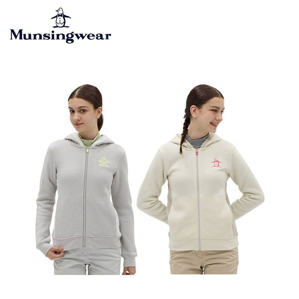 Munsingwear（マンシングウェア） Munsingwear（マンシングウェア）製品。Munsingwear 蓄熱保温 親子インレー前開きフーディー 25FW MG5FSW23L