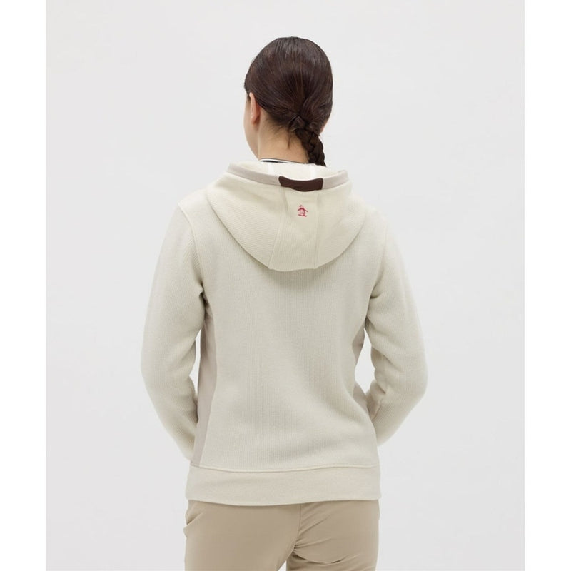 ベストスポーツ Munsingwear（マンシングウェア）製品。Munsingwear 蓄熱保温 親子インレー前開きフーディー 25FW MG5FSW23L