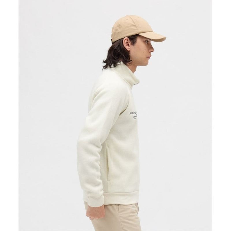 ベストスポーツ Munsingwear（マンシングウェア）製品。Munsingwear 吸湿発熱スタンドカラーフルジップカットソー 25FW MG5FSW23M