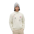 ベストスポーツ Munsingwear 吸湿発熱飛び刺繍ハーフジップカットソー 25FW MG5FSW25M