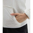 ベストスポーツ Munsingwear（マンシングウェア）製品。Munsingwear ストレッチブロック柄長袖前開きフーディ 25FW MG5FSW53L