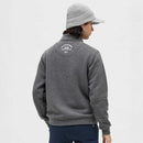 ベストスポーツ Munsingwear（マンシングウェア）製品。Munsingwear 吸湿発熱スタンドカラーハーフジップカットソー 25FW MG5FSW80M