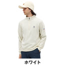 ベストスポーツ Munsingwear（マンシングウェア）製品。Munsingwear 吸湿発熱スタンドカラーハーフジップカットソー 25FW MG5FSW80M