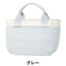 ベストスポーツ Munsingwear（マンシングウェア）製品。Munsingwear 合皮素材ペンギン刺繍カートバッグ 25FW MG5FTT42L