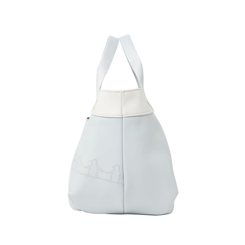 ベストスポーツ Munsingwear（マンシングウェア）製品。Munsingwear 合皮素材ペンギン刺繍カートバッグ 25FW MG5FTT42L