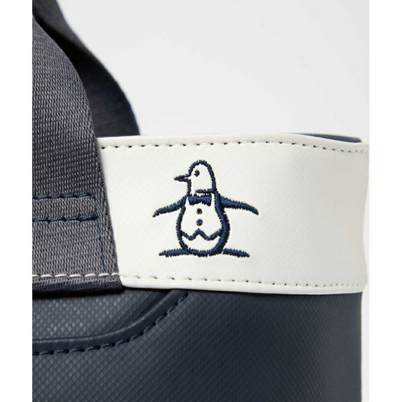 ベストスポーツ Munsingwear（マンシングウェア）製品。Munsingwear 合皮素材ペンギン刺繍カートバッグ 25FW MG5FTT42L