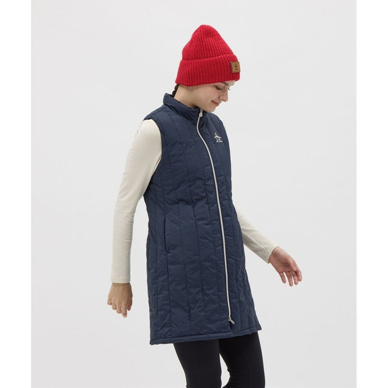 ベストスポーツ Munsingwear（マンシングウェア）製品。Munsingwear HEAT NAVI はっ水アウターベストワンピース 25FW MG5FVE22L