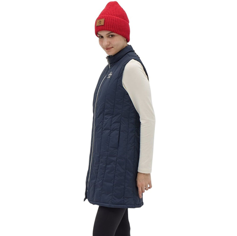 Munsingwear HEAT NAVI はっ水アウターベストワンピース 25FW