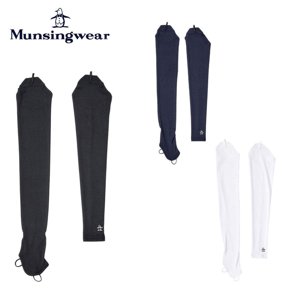 Munsingwear（マンシングウェア） Munsingwear（マンシングウェア）製品。Munsingwear サンスクリーン NIR ストラップ付きUVアームカバー(右手手甲付き) 25SS MG5SAZ51L