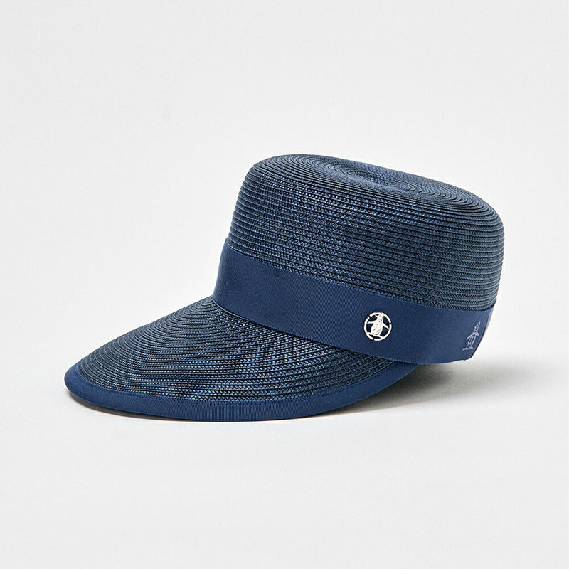 ベストスポーツ Munsingwear（マンシングウェア）製品。Munsingwear ブレード編み ロングバイザー キャップ 25SS MG5SCP04L