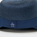 ベストスポーツ Munsingwear（マンシングウェア）製品。Munsingwear ブレード編み ロングバイザー キャップ 25SS MG5SCP04L