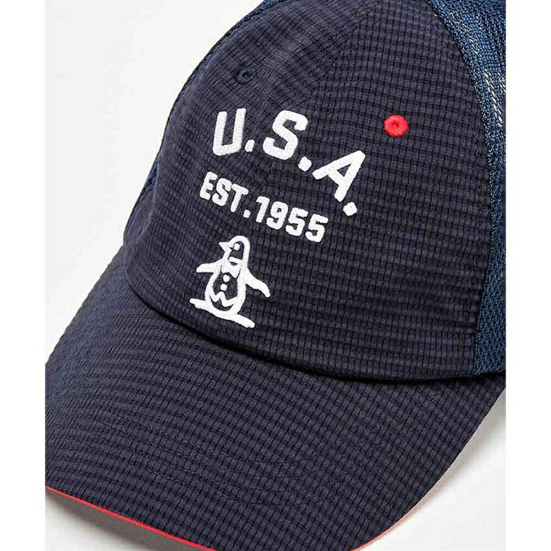 ベストスポーツ Munsingwear（マンシングウェア）製品。Munsingwear ドットエア 素材使用 クーリングキャップ 25SS MG5SCP11M