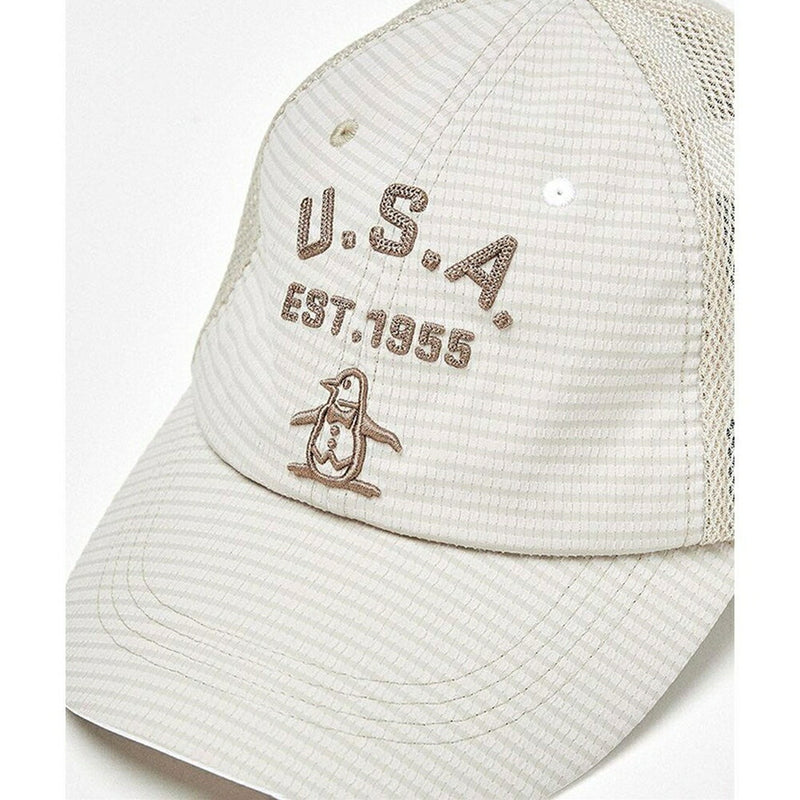 ベストスポーツ Munsingwear（マンシングウェア）製品。Munsingwear ドットエア 素材使用 クーリングキャップ 25SS MG5SCP11M