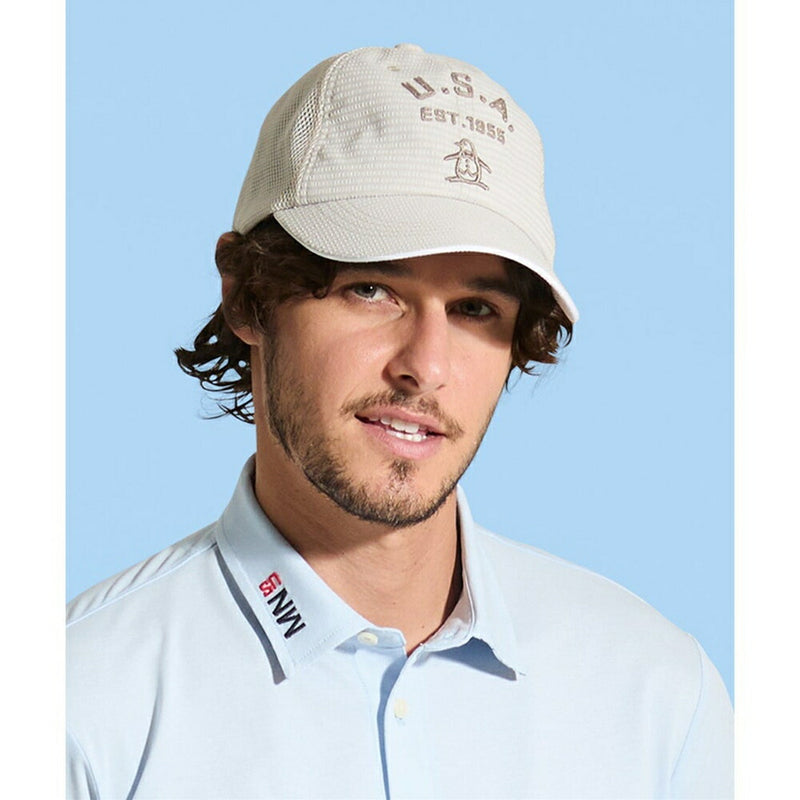 ベストスポーツ Munsingwear（マンシングウェア）製品。Munsingwear ドットエア 素材使用 クーリングキャップ 25SS MG5SCP11M