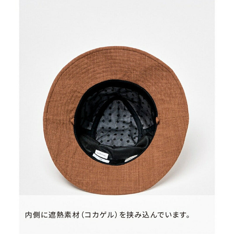 ベストスポーツ Munsingwear（マンシングウェア）製品。Munsingwear コカゲル コンパクト収納UVハット 25SS MG5SCP71L