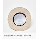 ベストスポーツ Munsingwear（マンシングウェア）製品。Munsingwear コカゲル コンパクト収納UVハット 25SS MG5SCP71L