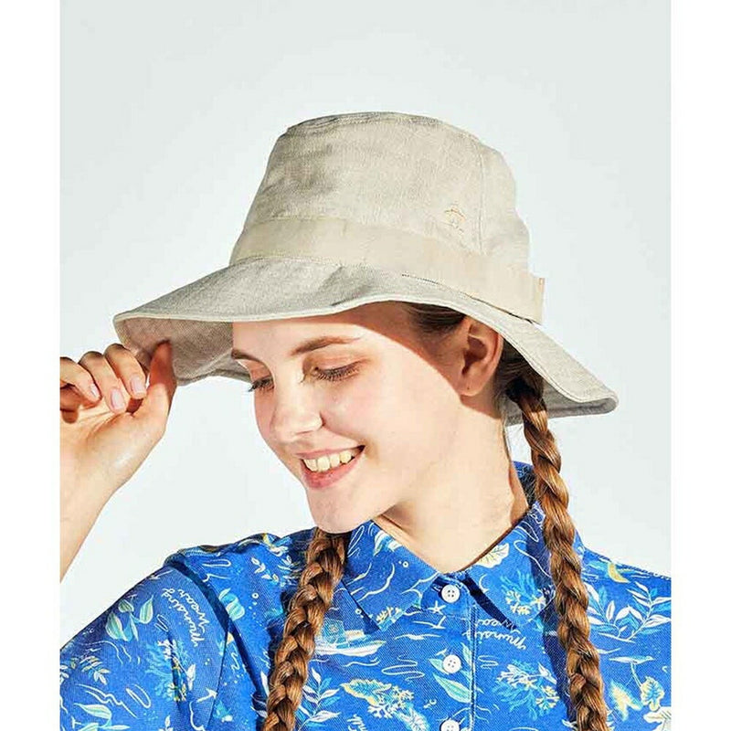 ベストスポーツ Munsingwear（マンシングウェア）製品。Munsingwear コカゲル コンパクト収納UVハット 25SS MG5SCP71L