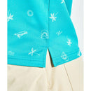 ベストスポーツ Munsingwear（マンシングウェア）製品。Munsingwear SEASON COLLECTION SUNSCREEN ワッフルリゾートプリント半袖シャツ 25SS MG5SHS28L