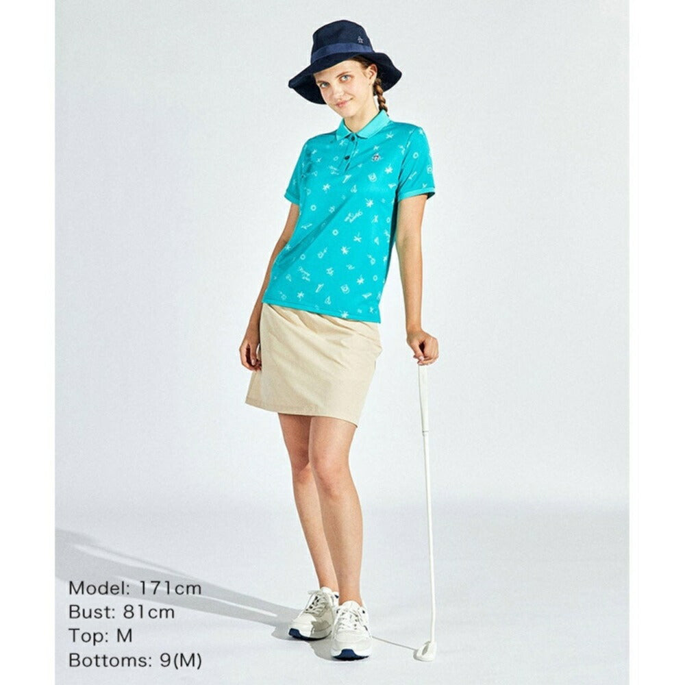 Munsingwear SEASON COLLECTION SUNSCREEN ワッフルリゾートプリント