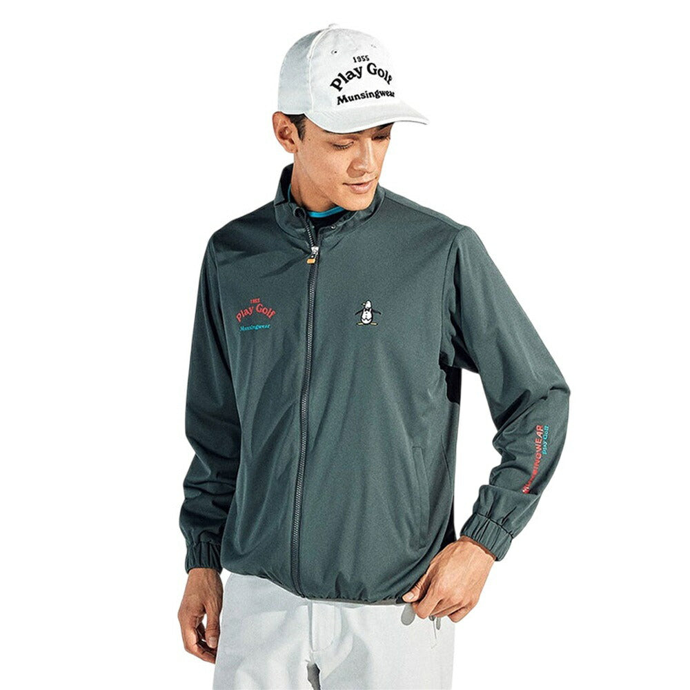 Munsingwear はっ水ストレッチ カットソーブルゾン 25FW MG5SSW81M