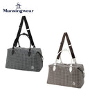 ベストスポーツ Munsingwear（マンシングウェア）製品。Munsingwear 総柄ボストンバッグ 26FW MG6FBB04U