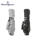 ベストスポーツ Munsingwear（マンシングウェア）製品。Munsingwear ステッチナイロンキャディバッグ 軽量(9.0型/シューズ入れ拡張式) 26FW MG6FCB00U