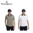 ベストスポーツ Munsingwear（マンシングウェア）製品。Munsingwear ショルダーデザイン半袖シャツ 26FW MG6FHS23M