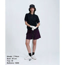 ベストスポーツ Munsingwear（マンシングウェア）製品。Munsingwear Sunscreen NIR 裾リブ半袖シャツ 26FW MG6FHS34L