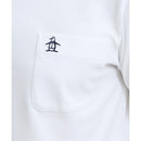 ベストスポーツ Munsingwear（マンシングウェア）製品。Munsingwear 吸汗速乾ドット鹿の子長袖ポロシャツ 26FW MG6FLS32M
