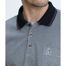 ベストスポーツ Munsingwear（マンシングウェア）製品。Munsingwear 吸汗速乾ドット鹿の子長袖ポロシャツ 26FW MG6FLS32M