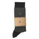 ベストスポーツ Munsingwear（マンシングウェア）製品。Munsingwear STANDARD COLLECTION クルー丈 地柄ソックス 26FW MG6FSO13M