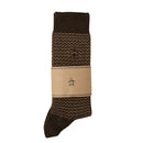 ベストスポーツ Munsingwear（マンシングウェア）製品。Munsingwear STANDARD COLLECTION クルー丈 地柄ソックス 26FW MG6FSO13M