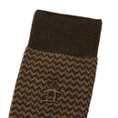 ベストスポーツ Munsingwear（マンシングウェア）製品。Munsingwear STANDARD COLLECTION クルー丈 地柄ソックス 26FW MG6FSO13M