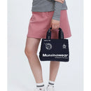 ベストスポーツ Munsingwear（マンシングウェア）製品。Munsingwear ナイロンあおりポケットカートバッグ 26FW MG6FTT43U
