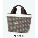 ベストスポーツ Munsingwear（マンシングウェア）製品。Munsingwear 総柄舟形保冷カートバッグ 26FW MG6FTT58U