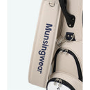 ベストスポーツ Munsingwear（マンシングウェア）製品。Munsingwear アクティブロゴキャディバッグ(9.5型) 26FW MG6SCB00M