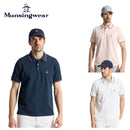 ベストスポーツ Munsingwear（マンシングウェア）製品。Munsingwear ナイロンメッシュストレッチ半袖ポロシャツ 26SS MG6SHS22M