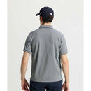 ベストスポーツ Munsingwear（マンシングウェア）製品。Munsingwear Sunscreen NIR ドット鹿の子半袖ポロシャツ 26SS MG6SHS31M