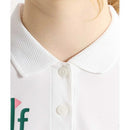 ベストスポーツ Munsingwear（マンシングウェア）製品。Munsingwear マナードxSUNSCREENベア鹿子半袖ポロシャツ 26SS MG6SHS36L