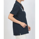 ベストスポーツ Munsingwear（マンシングウェア）製品。Munsingwear マナードxSUNSCREENベア鹿子半袖ポロシャツ 26SS MG6SHS36L