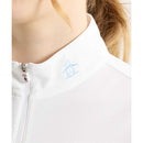 ベストスポーツ Munsingwear（マンシングウェア）製品。Munsingwear 高通気スタンドジップ半袖シャツ 26SS MG6SHS41L