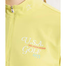ベストスポーツ Munsingwear（マンシングウェア）製品。Munsingwear 高通気スタンドジップ半袖シャツ 26SS MG6SHS41L
