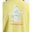 ベストスポーツ Munsingwear（マンシングウェア）製品。Munsingwear 高通気スタンドジップ半袖シャツ 26SS MG6SHS41L