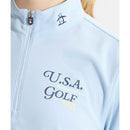 ベストスポーツ Munsingwear（マンシングウェア）製品。Munsingwear 高通気スタンドジップ半袖シャツ 26SS MG6SHS41L