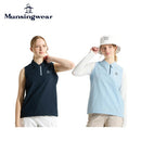 ベストスポーツ Munsingwear（マンシングウェア）製品。Munsingwear 吸汗速乾ドットメッシュスキッパーノースリーブシャツ 26SS MG6SHS43L