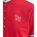 ベストスポーツ Munsingwear（マンシングウェア）製品。Munsingwear Sunscreen NIR フィラシスベア鹿の子半袖ポロシャツ 26SS MG6SHS44L