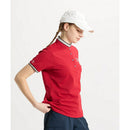 ベストスポーツ Munsingwear（マンシングウェア）製品。Munsingwear Sunscreen NIR フィラシスベア鹿の子半袖ポロシャツ 26SS MG6SHS44L
